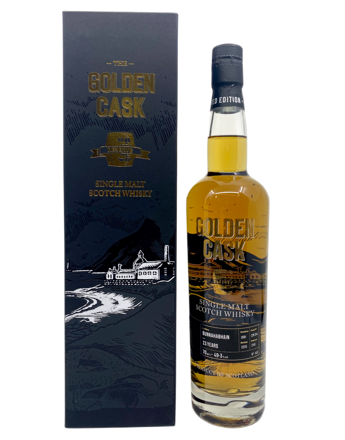 Golden Cask BUNNAHABHAIN 1991 23YO Whisky Heros